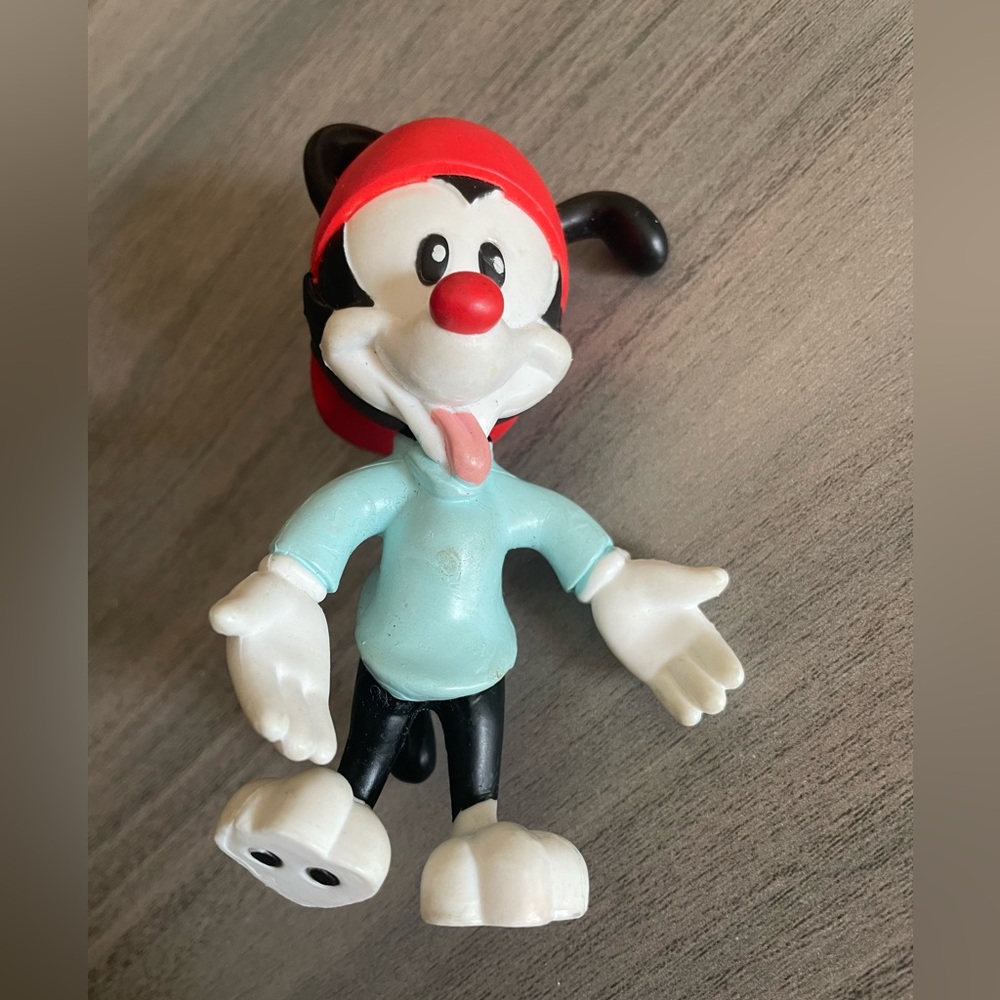 Vintage Warner Bros 1994 Animaniacs Bendems Toy Figure – WAKKO – 4”